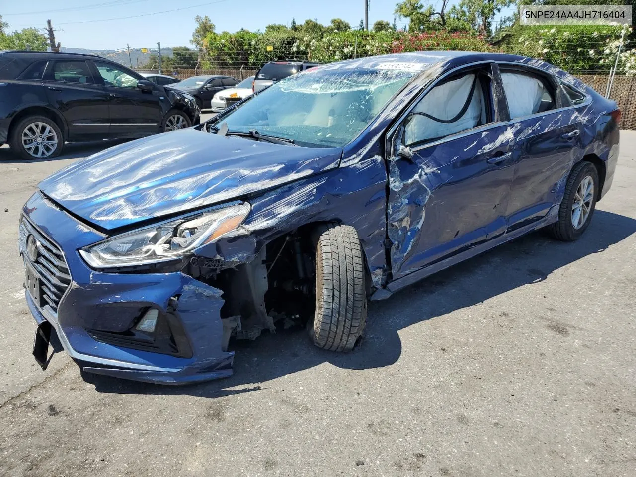 2018 Hyundai Sonata Eco VIN: 5NPE24AA4JH716404 Lot: 61530344