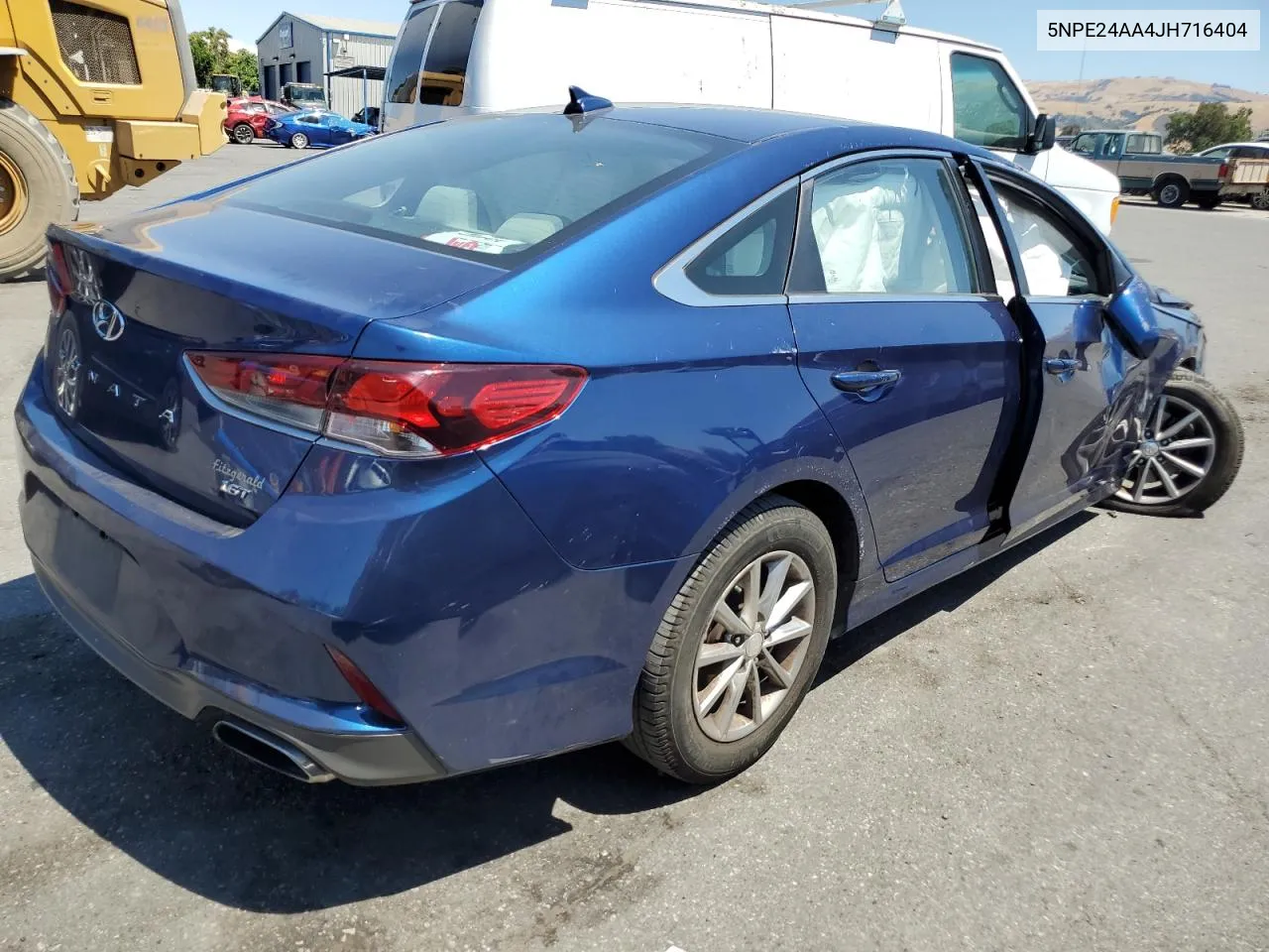 2018 Hyundai Sonata Eco VIN: 5NPE24AA4JH716404 Lot: 61530344