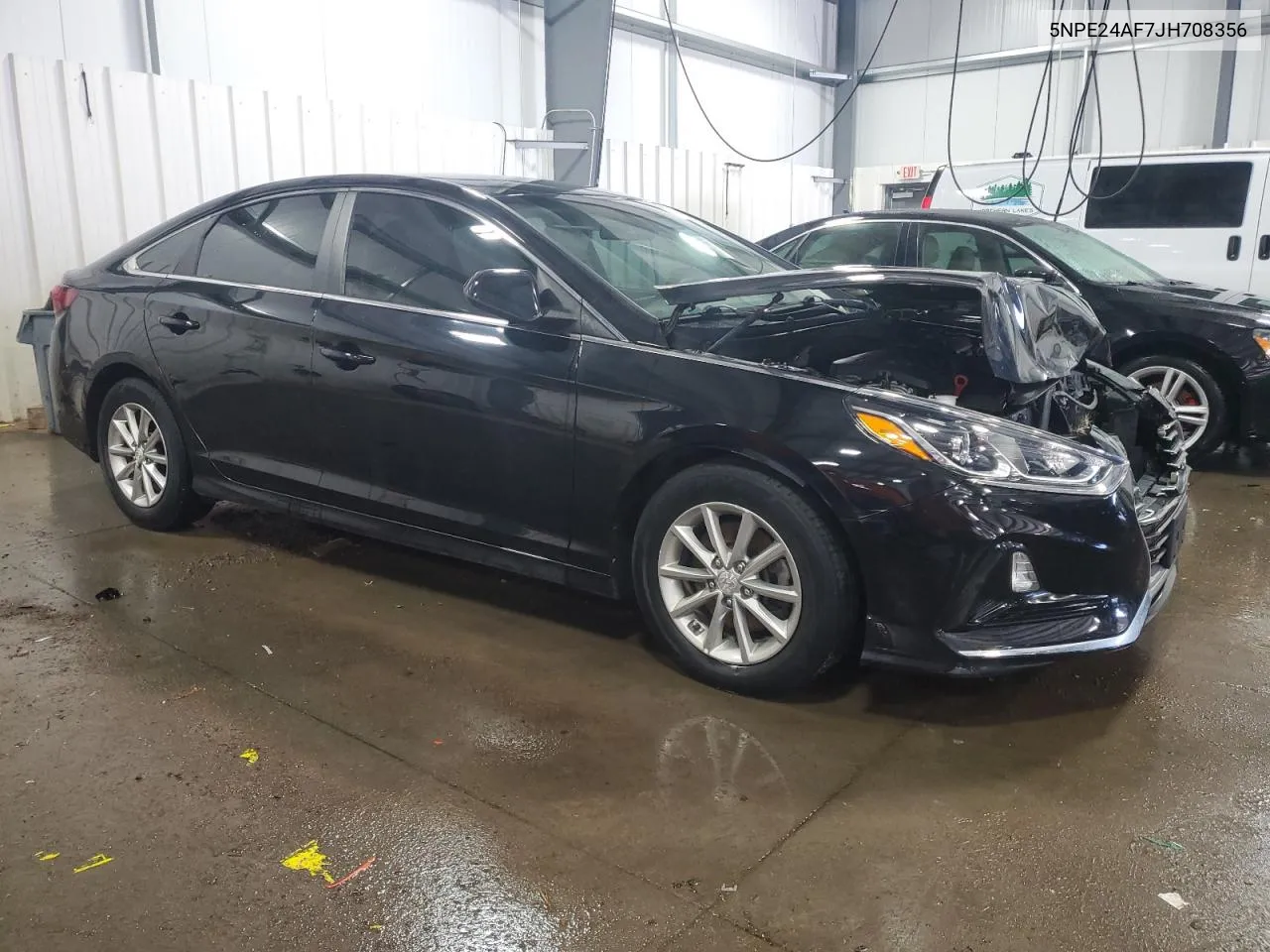 2018 Hyundai Sonata Se VIN: 5NPE24AF7JH708356 Lot: 61705794