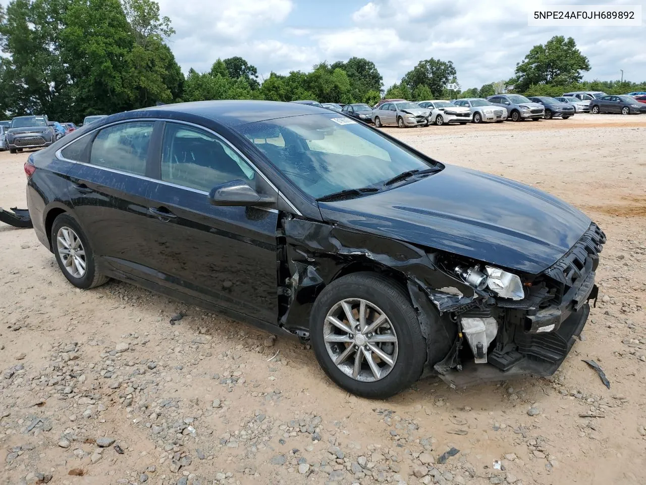 2018 Hyundai Sonata Se VIN: 5NPE24AF0JH689892 Lot: 61985974