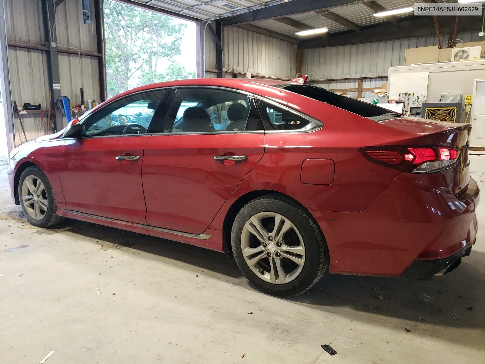 5NPE34AF5JH602629 2018 Hyundai Sonata Sport