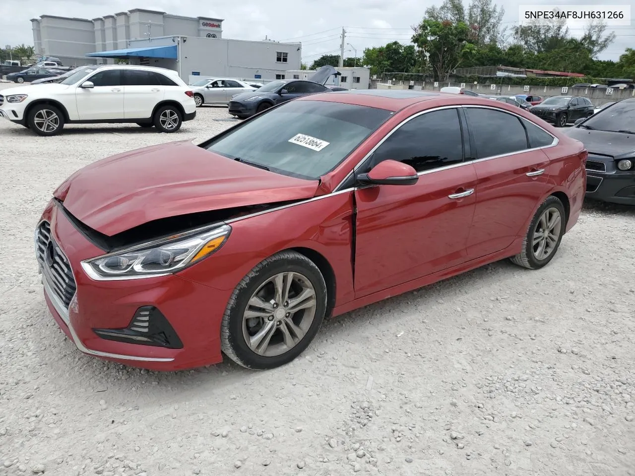 2018 Hyundai Sonata Sport VIN: 5NPE34AF8JH631266 Lot: 62513664