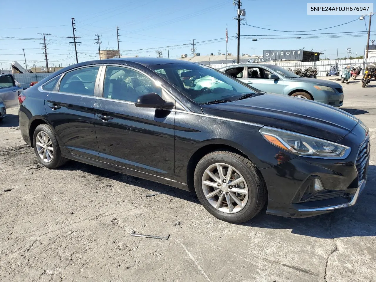 5NPE24AF0JH676947 2018 Hyundai Sonata Se