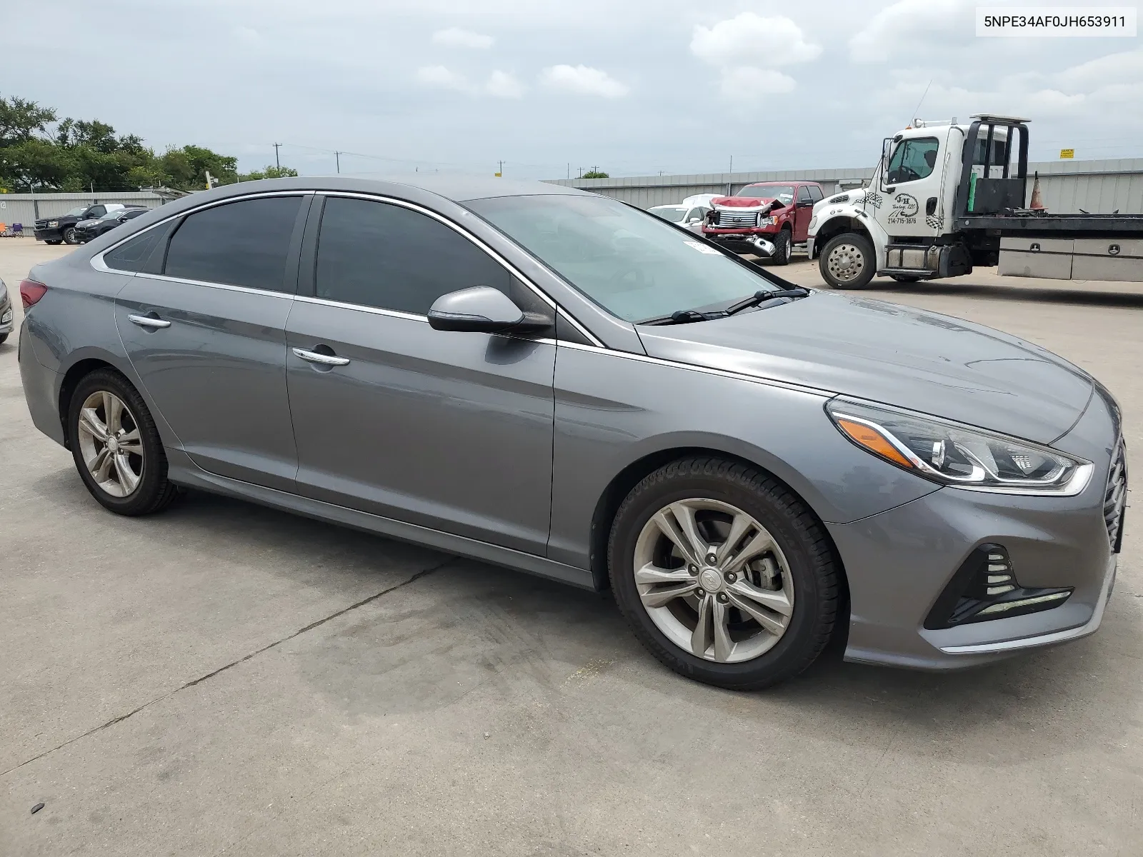 5NPE34AF0JH653911 2018 Hyundai Sonata Sport