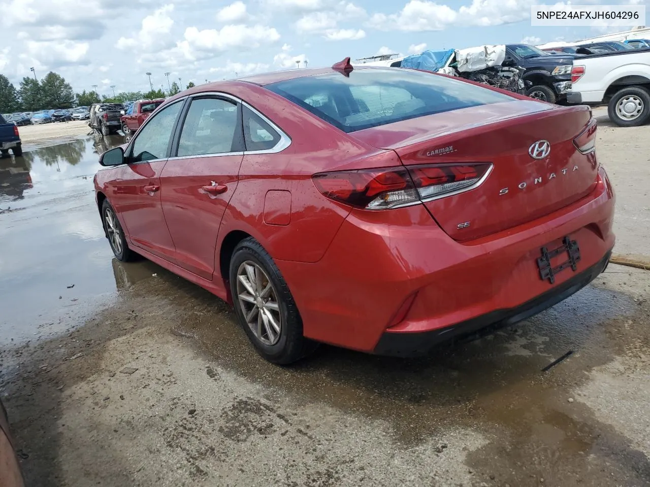 2018 Hyundai Sonata Se VIN: 5NPE24AFXJH604296 Lot: 63410534