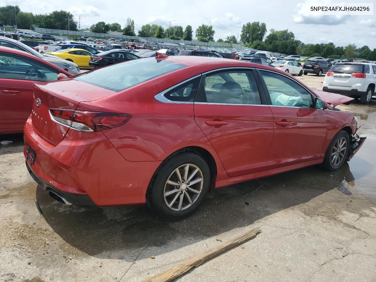 2018 Hyundai Sonata Se VIN: 5NPE24AFXJH604296 Lot: 63410534