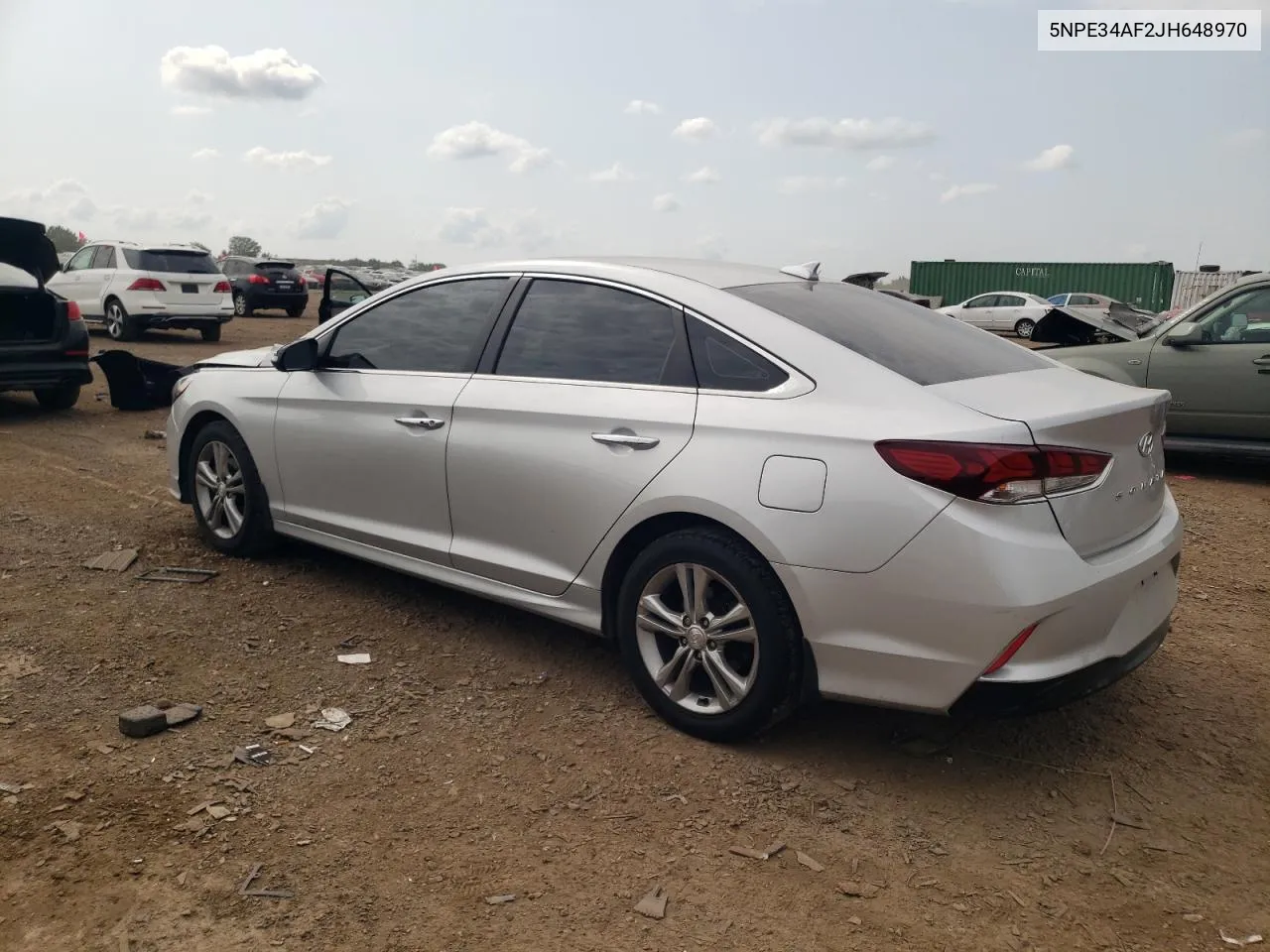 5NPE34AF2JH648970 2018 Hyundai Sonata Sport