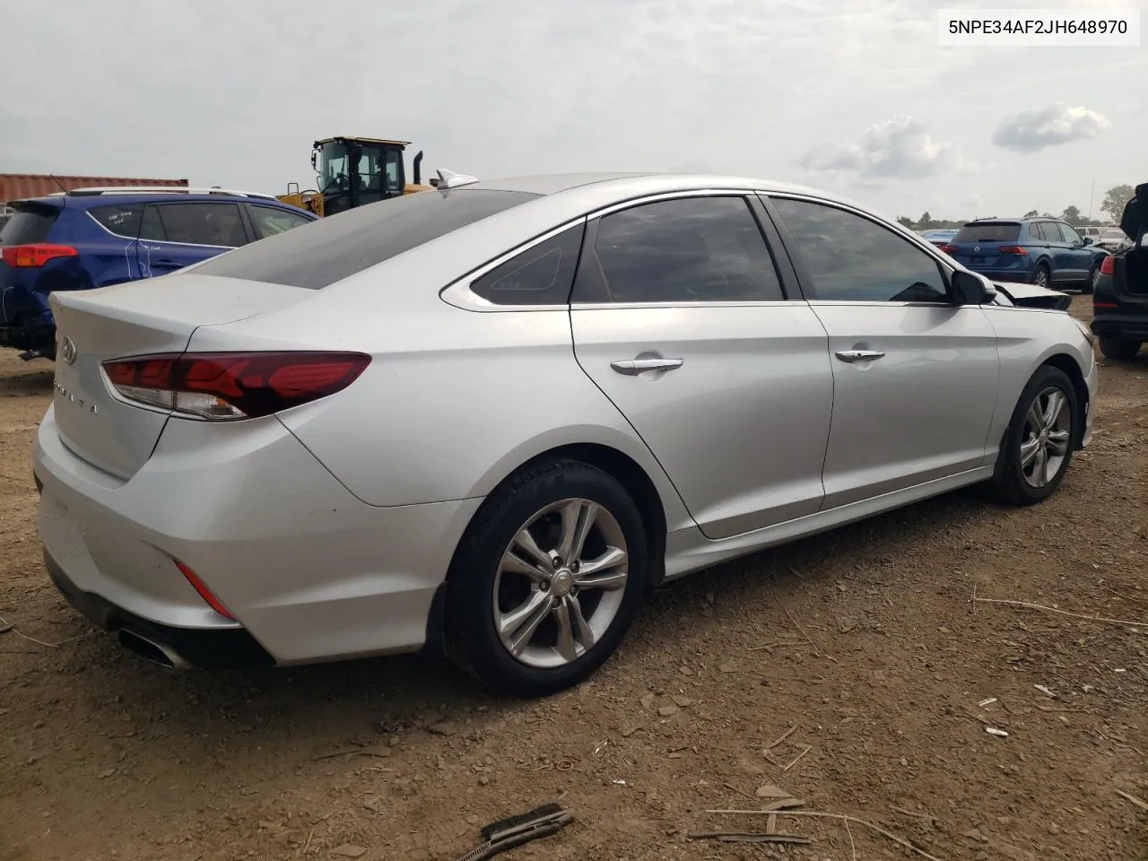 5NPE34AF2JH648970 2018 Hyundai Sonata Sport