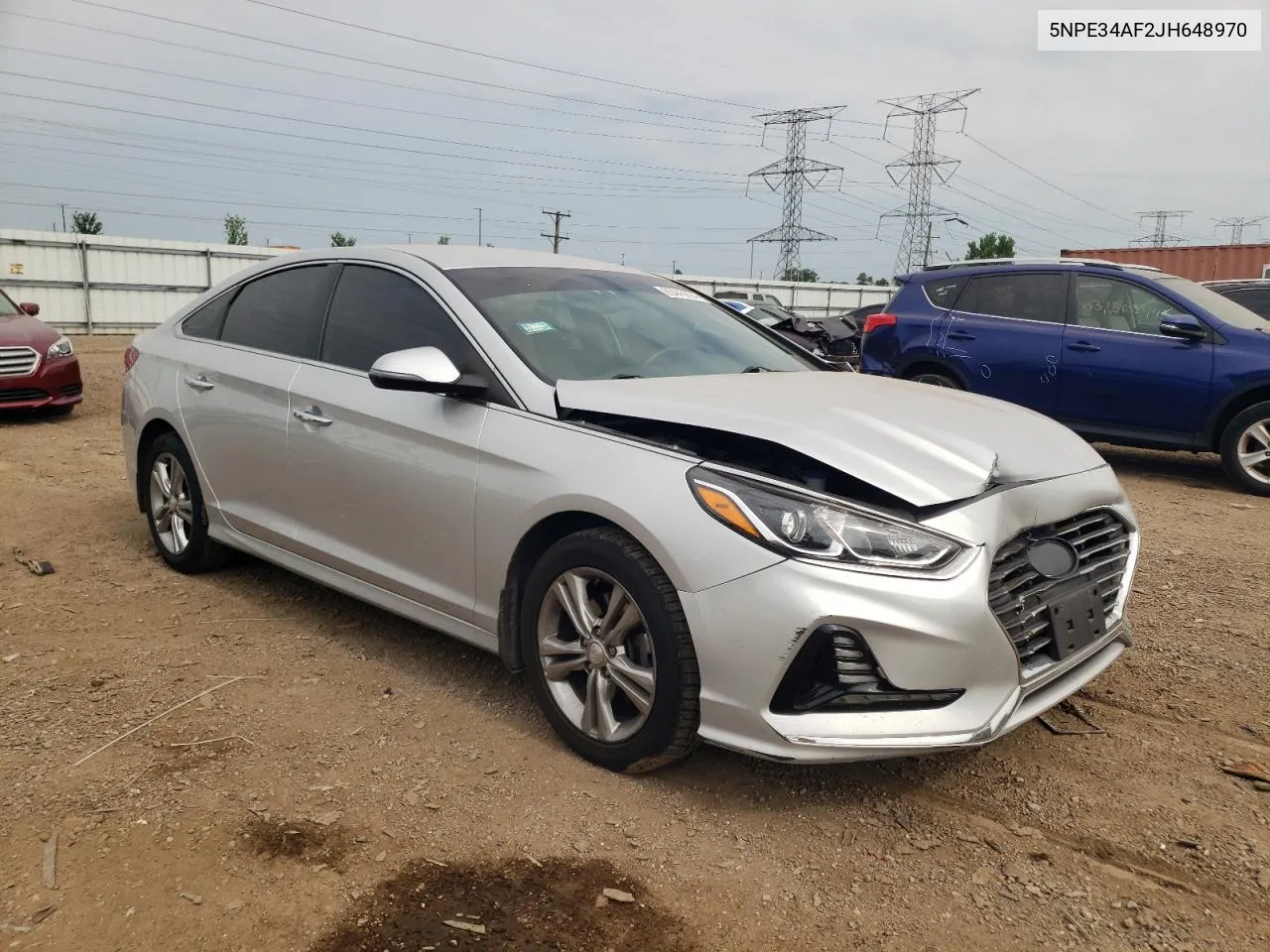 2018 Hyundai Sonata Sport VIN: 5NPE34AF2JH648970 Lot: 63443694