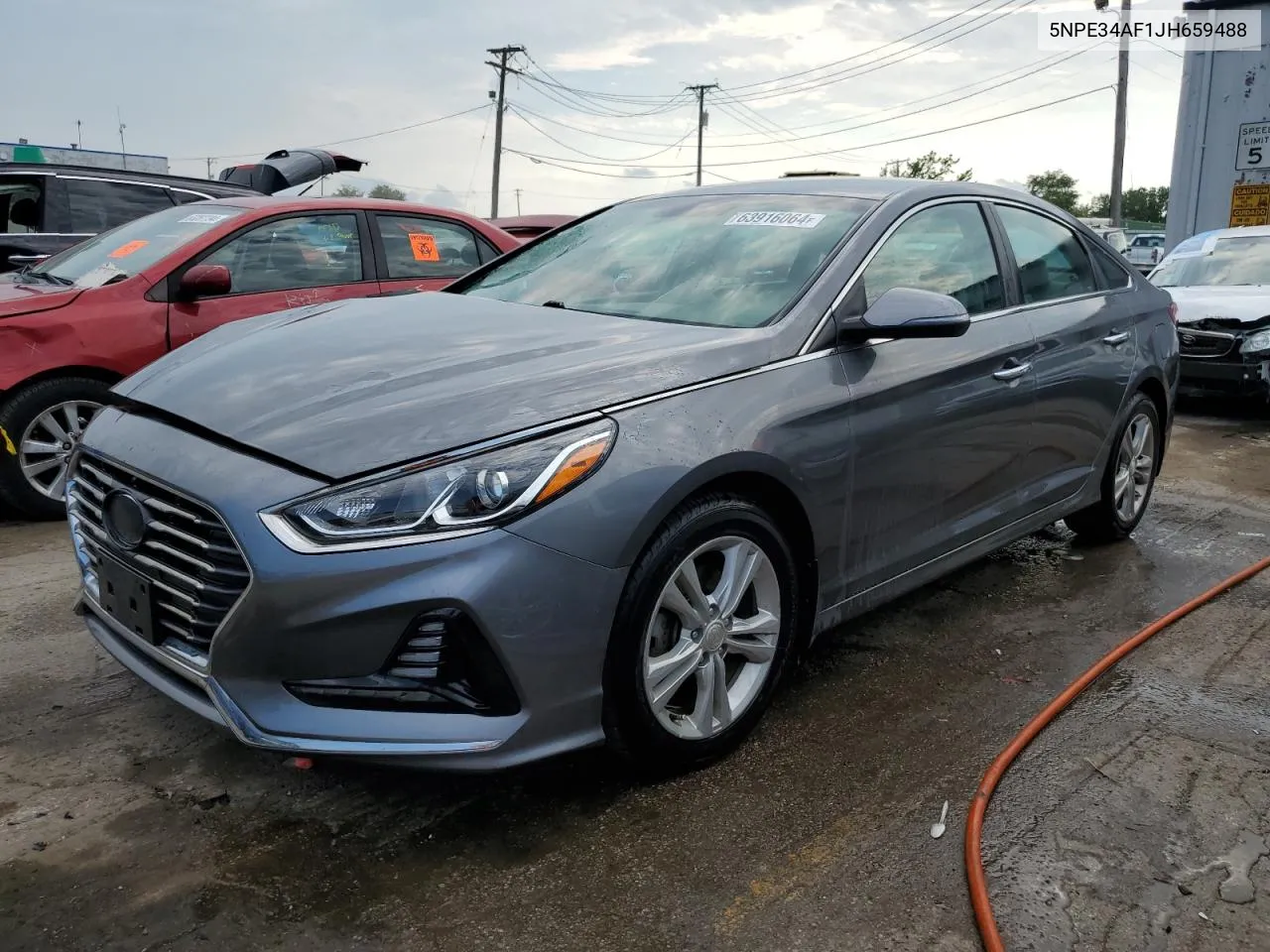 5NPE34AF1JH659488 2018 Hyundai Sonata Sport