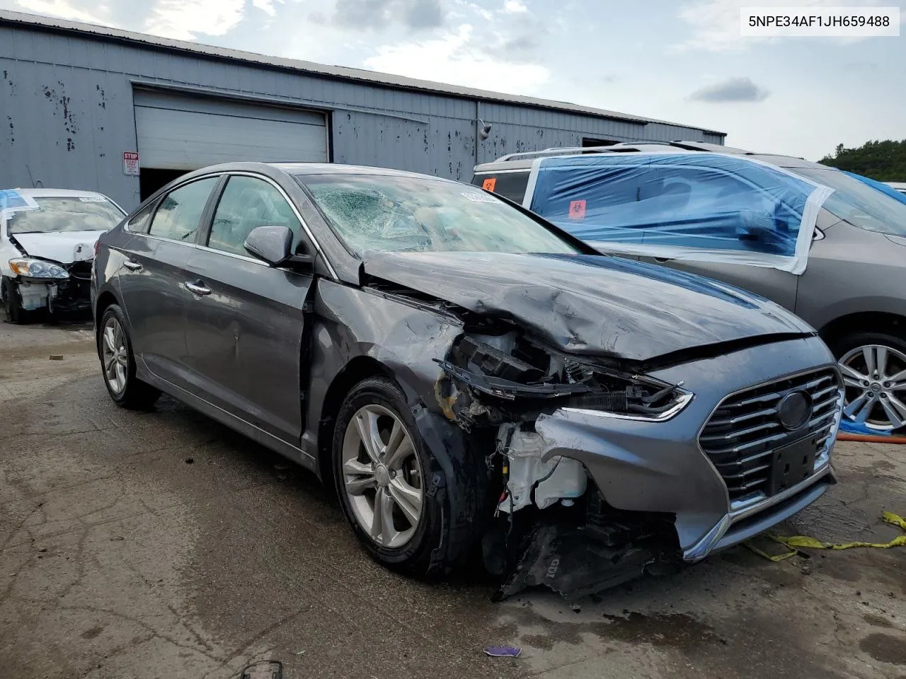 5NPE34AF1JH659488 2018 Hyundai Sonata Sport