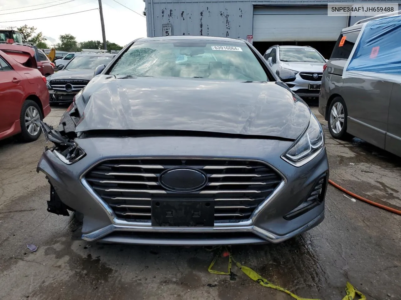 2018 Hyundai Sonata Sport VIN: 5NPE34AF1JH659488 Lot: 63916064