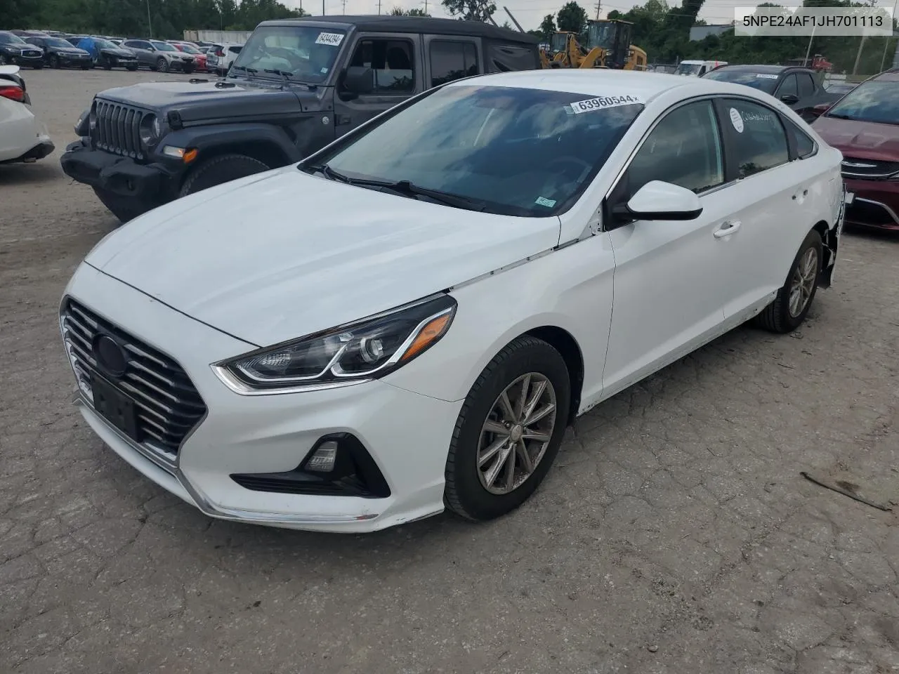 5NPE24AF1JH701113 2018 Hyundai Sonata Se