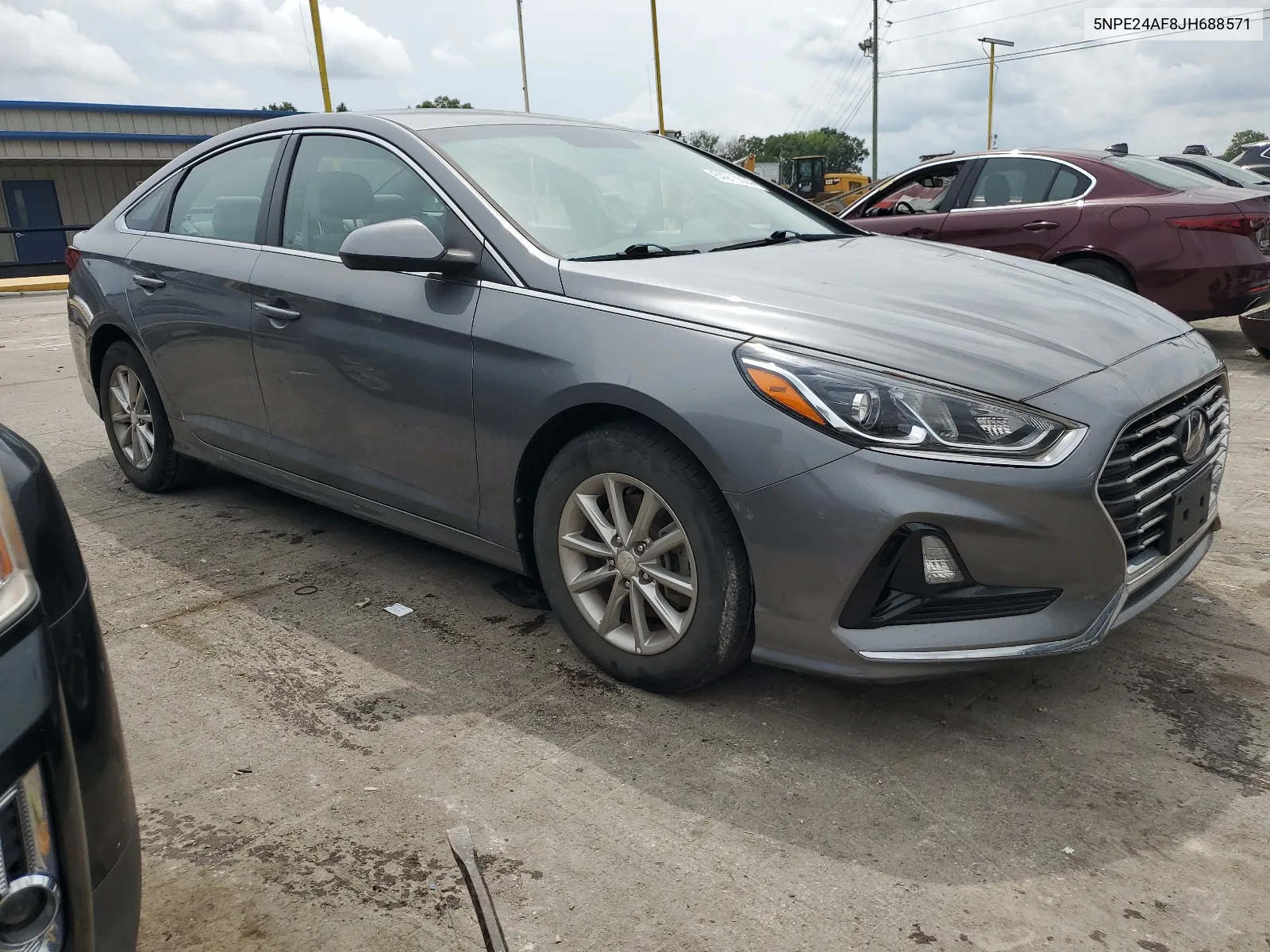 2018 Hyundai Sonata Se VIN: 5NPE24AF8JH688571 Lot: 64275394