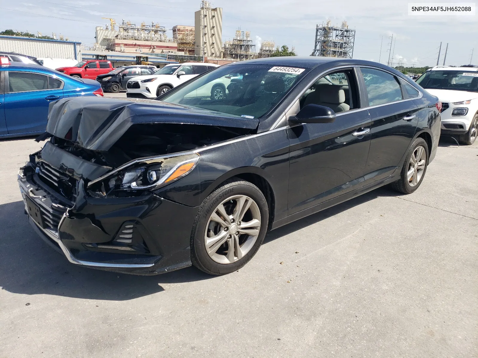 5NPE34AF5JH652088 2018 Hyundai Sonata Sport