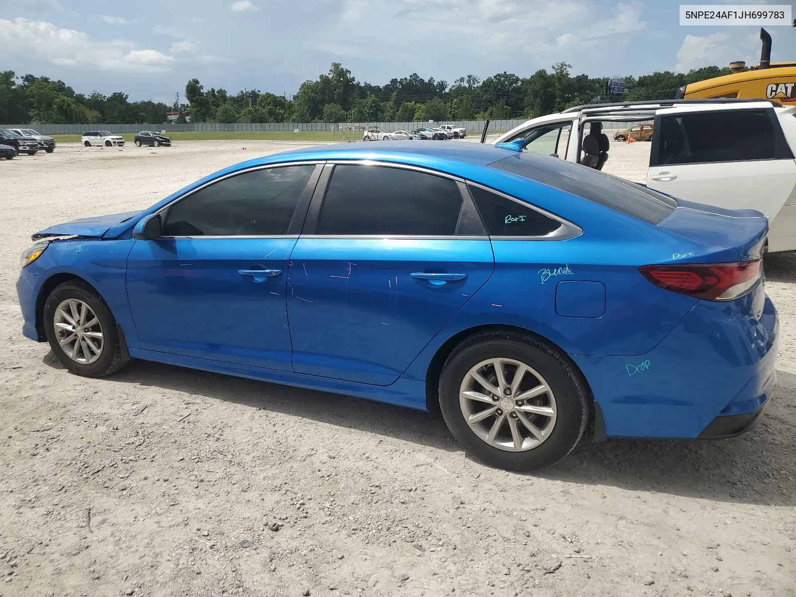 5NPE24AF1JH699783 2018 Hyundai Sonata Se