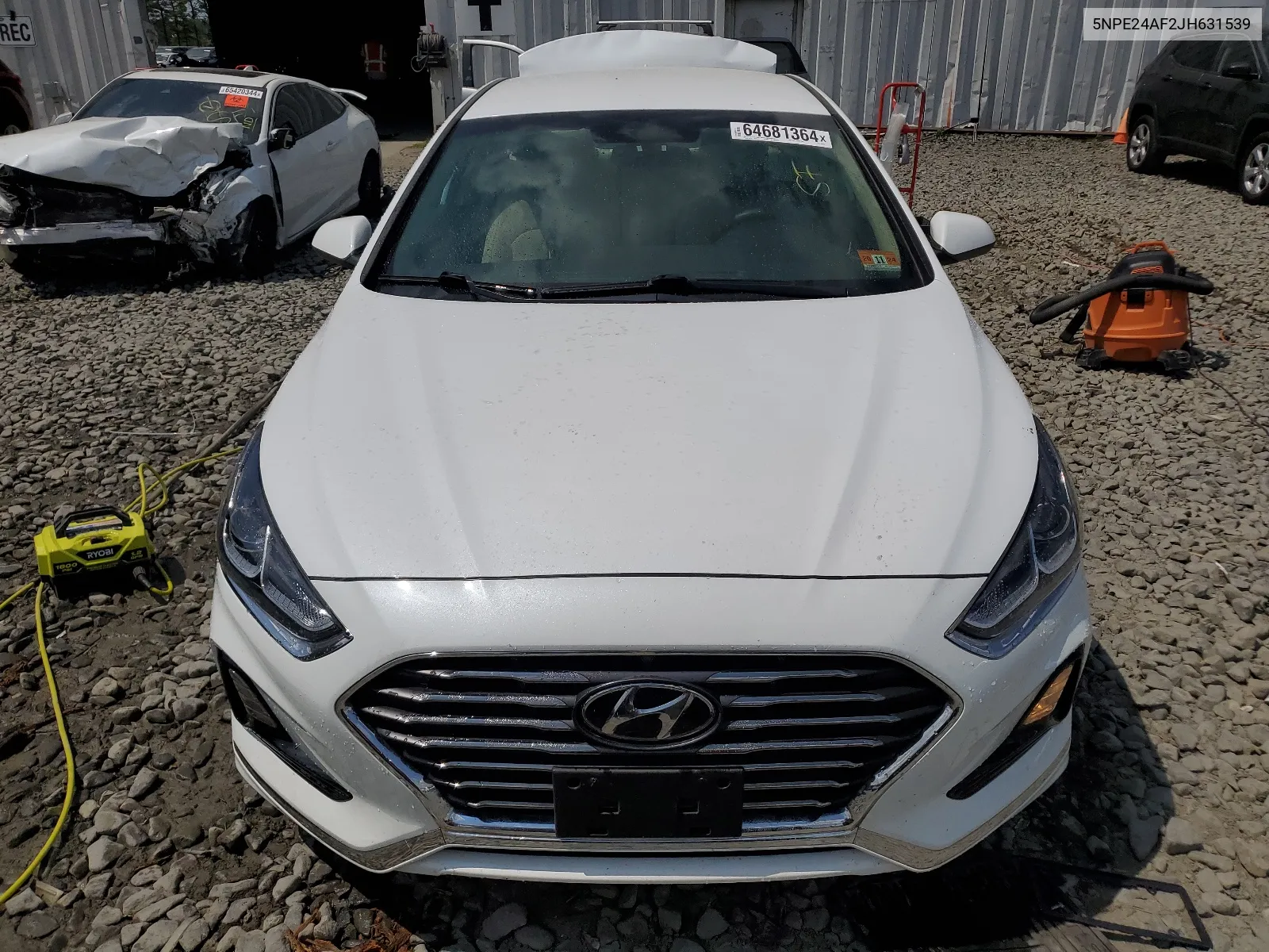 2018 Hyundai Sonata Se VIN: 5NPE24AF2JH631539 Lot: 64681364