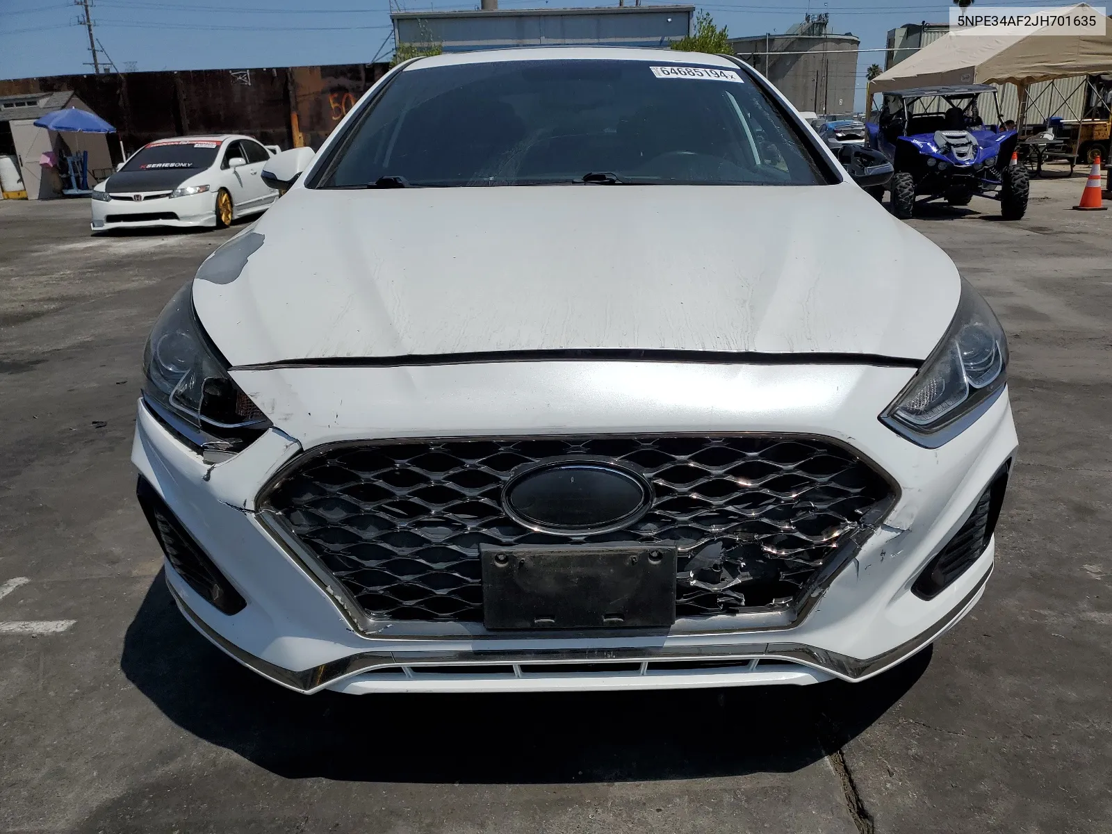 5NPE34AF2JH701635 2018 Hyundai Sonata Sport