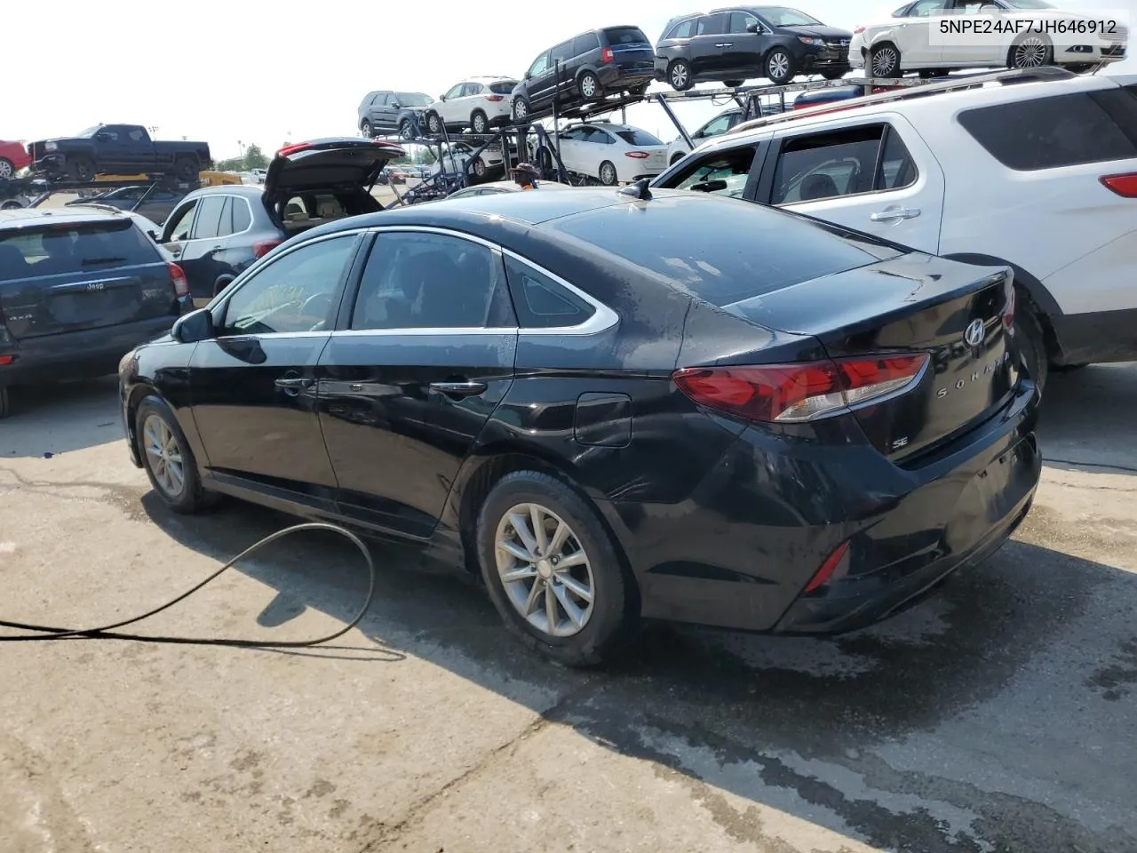 2018 Hyundai Sonata Se VIN: 5NPE24AF7JH646912 Lot: 65012544