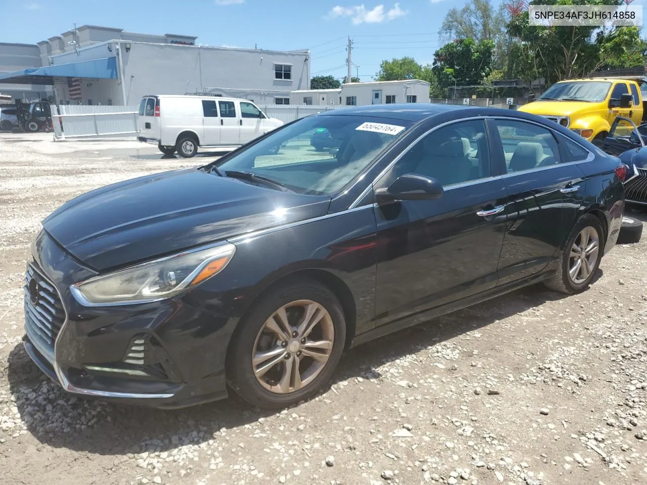 5NPE34AF3JH614858 2018 Hyundai Sonata Sport