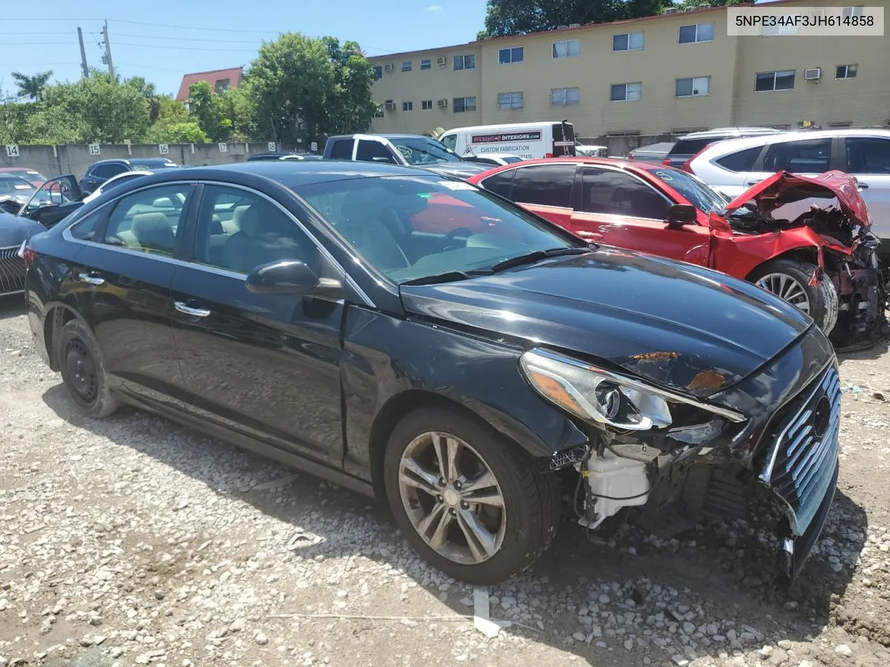 5NPE34AF3JH614858 2018 Hyundai Sonata Sport