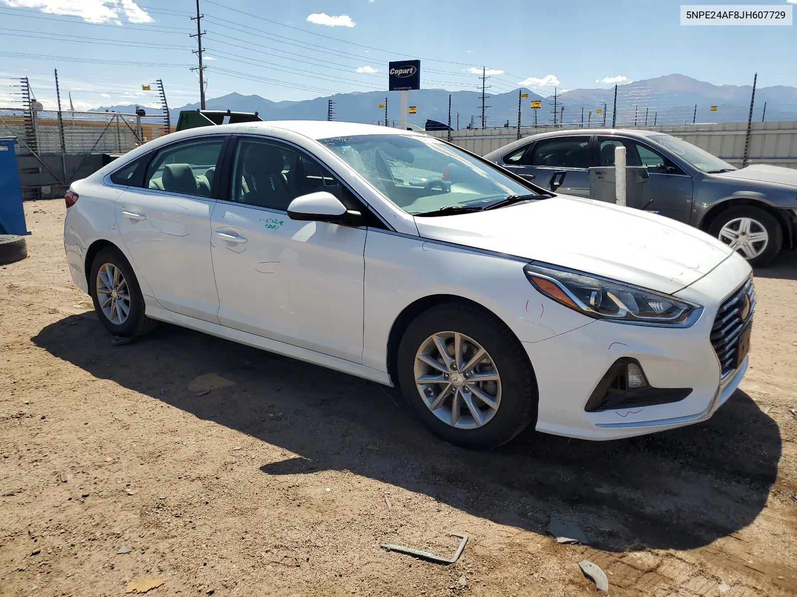 2018 Hyundai Sonata Se VIN: 5NPE24AF8JH607729 Lot: 65470164