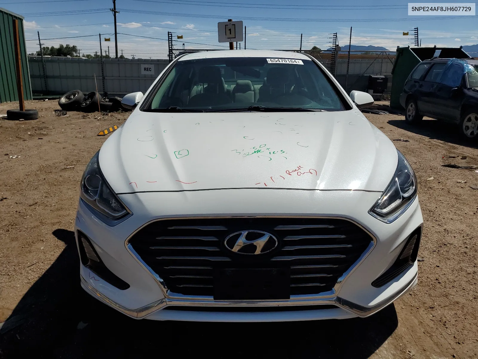 5NPE24AF8JH607729 2018 Hyundai Sonata Se