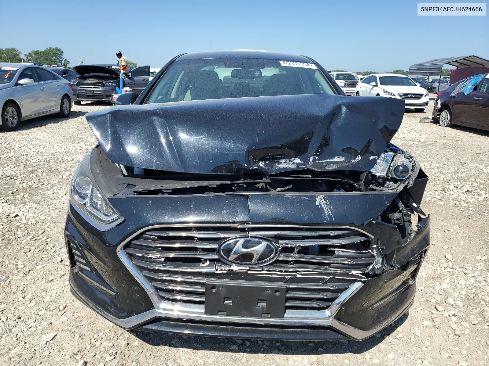 5NPE34AF0JH624666 2018 Hyundai Sonata Sport