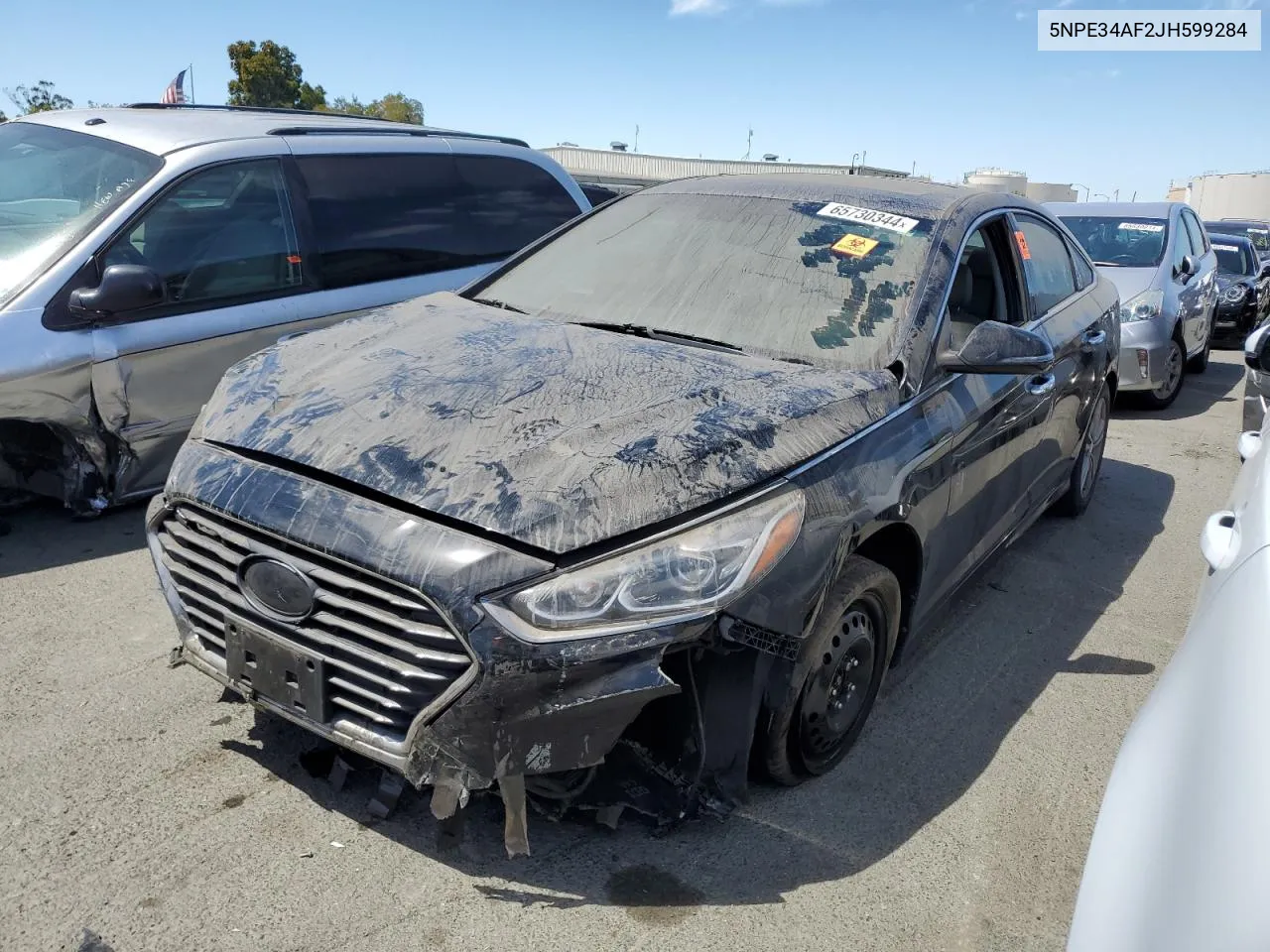 5NPE34AF2JH599284 2018 Hyundai Sonata Sport