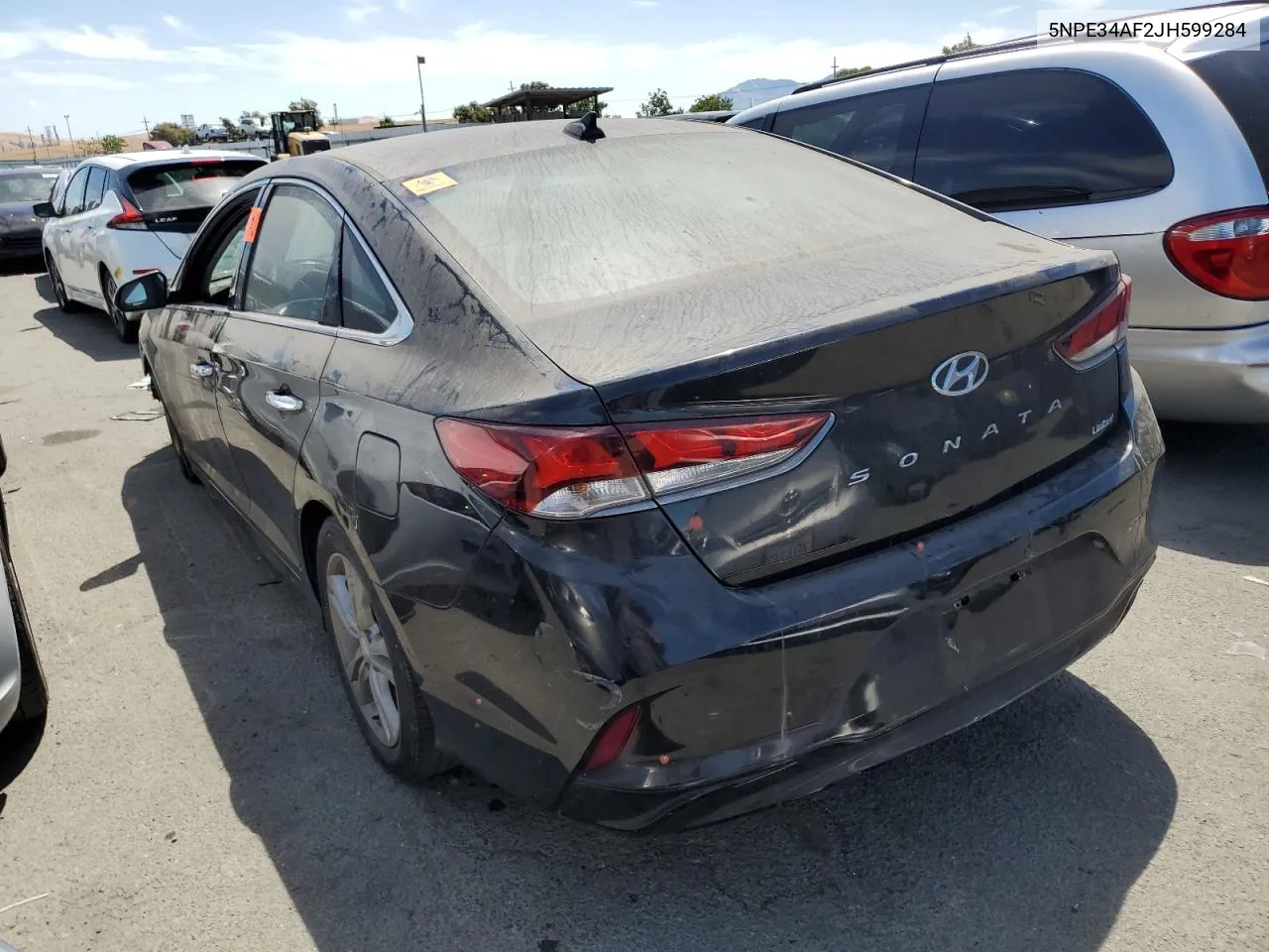 5NPE34AF2JH599284 2018 Hyundai Sonata Sport