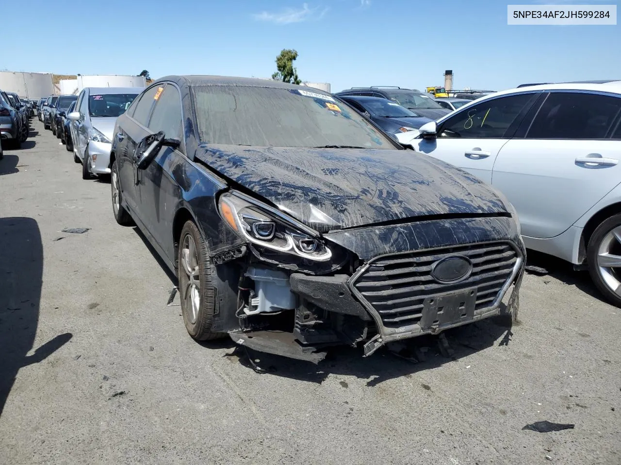 5NPE34AF2JH599284 2018 Hyundai Sonata Sport