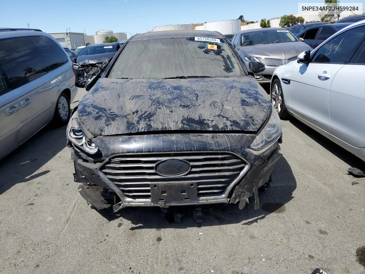 5NPE34AF2JH599284 2018 Hyundai Sonata Sport