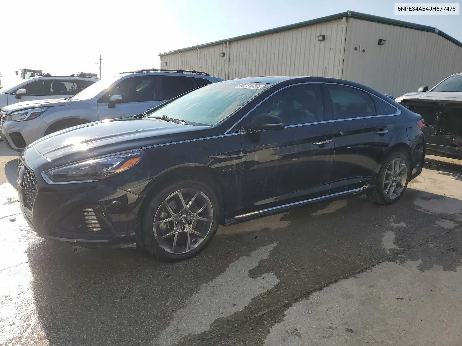 5NPE34AB4JH677478 2018 Hyundai Sonata Sport