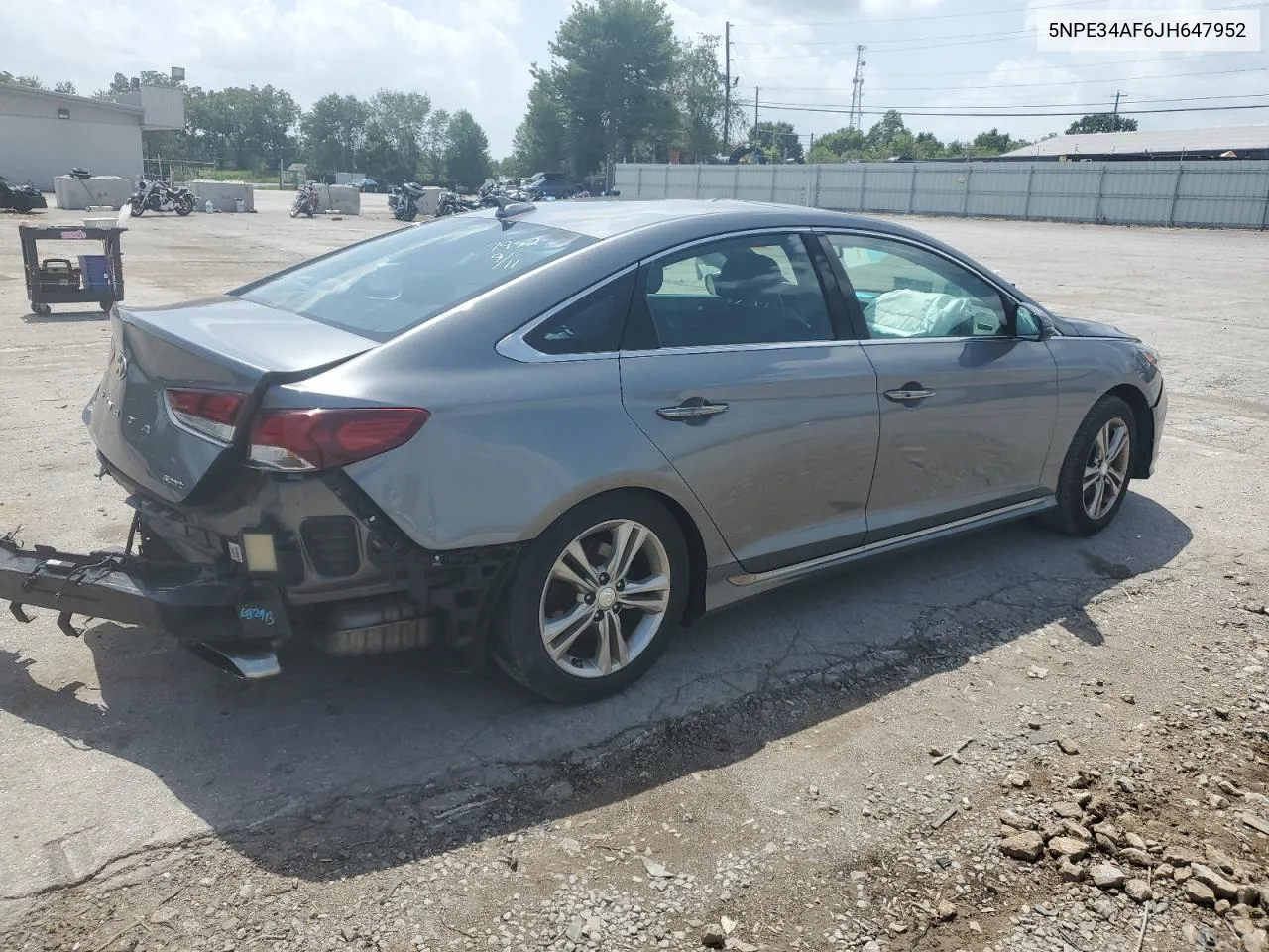 5NPE34AF6JH647952 2018 Hyundai Sonata Sport