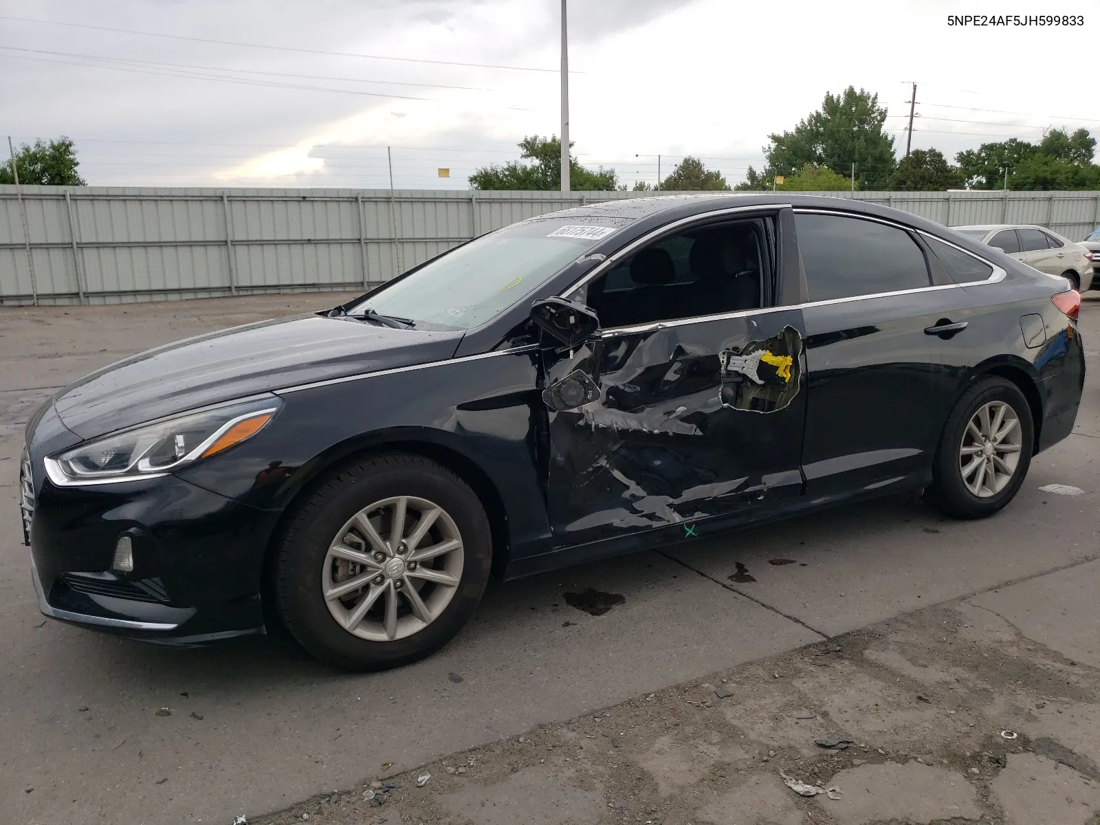 5NPE24AF5JH599833 2018 Hyundai Sonata Se