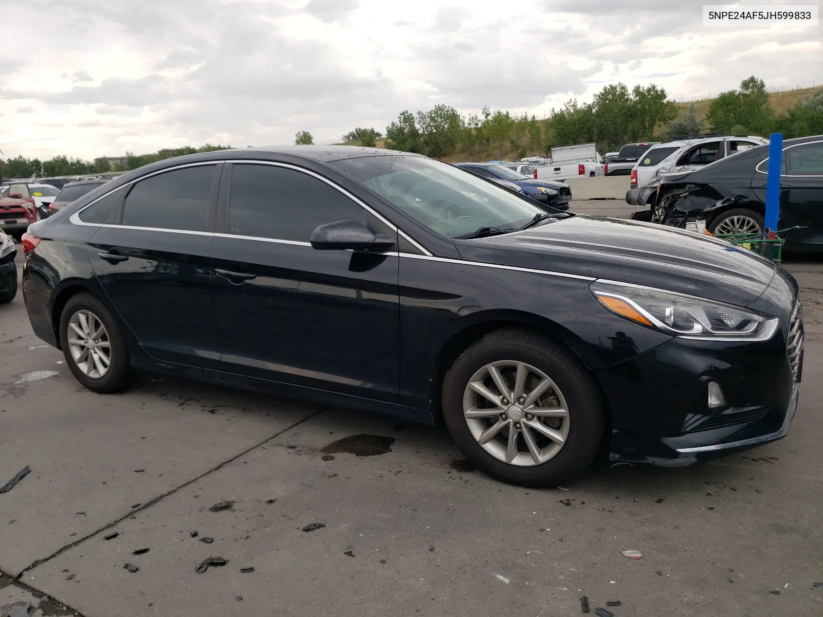 5NPE24AF5JH599833 2018 Hyundai Sonata Se