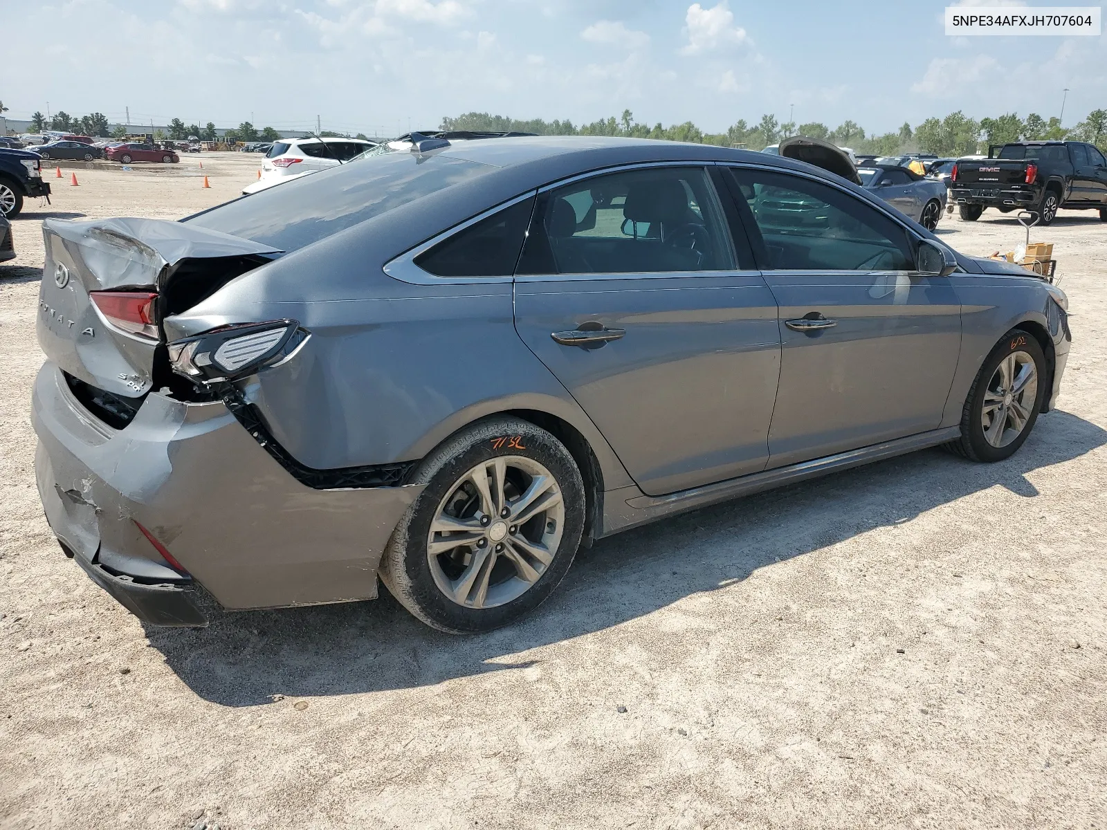 5NPE34AFXJH707604 2018 Hyundai Sonata Sport