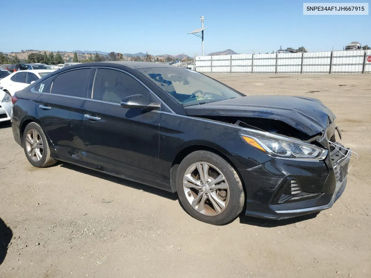 5NPE34AF1JH667915 2018 Hyundai Sonata Sport