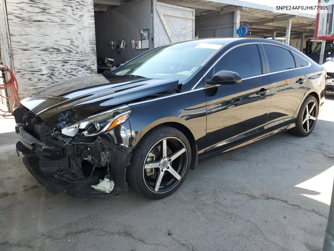 5NPE24AF0JH677905 2018 Hyundai Sonata Se