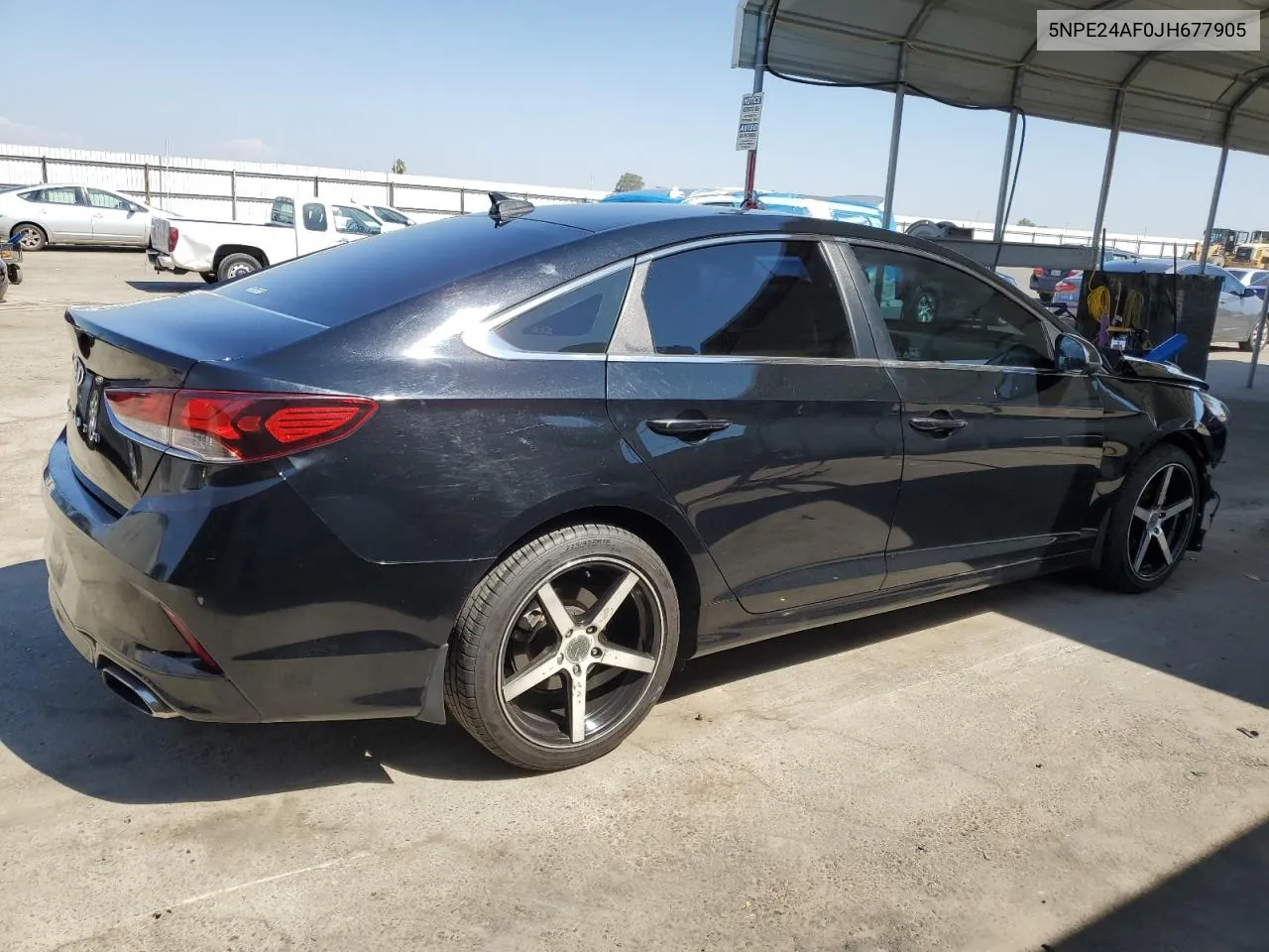 5NPE24AF0JH677905 2018 Hyundai Sonata Se