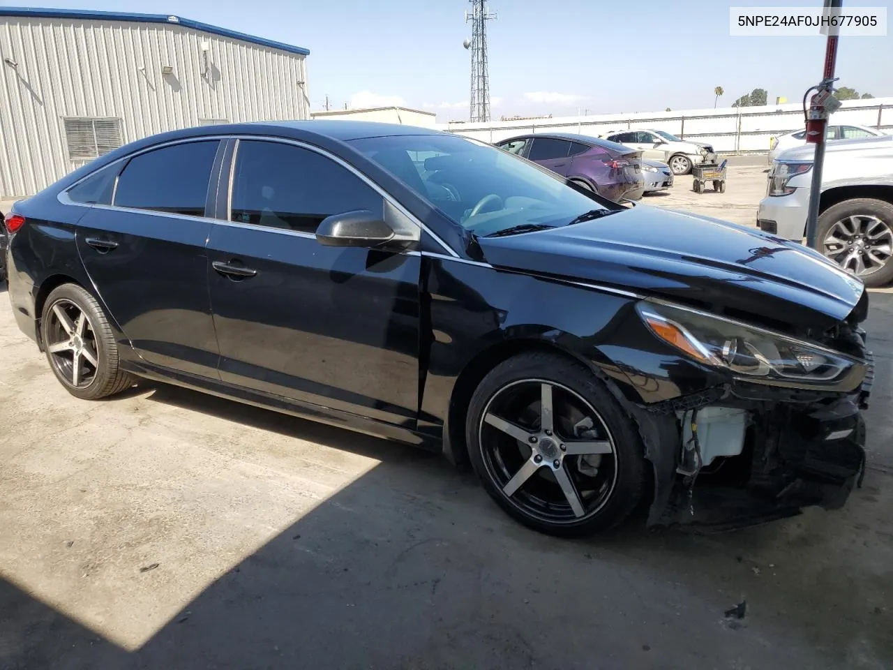 5NPE24AF0JH677905 2018 Hyundai Sonata Se