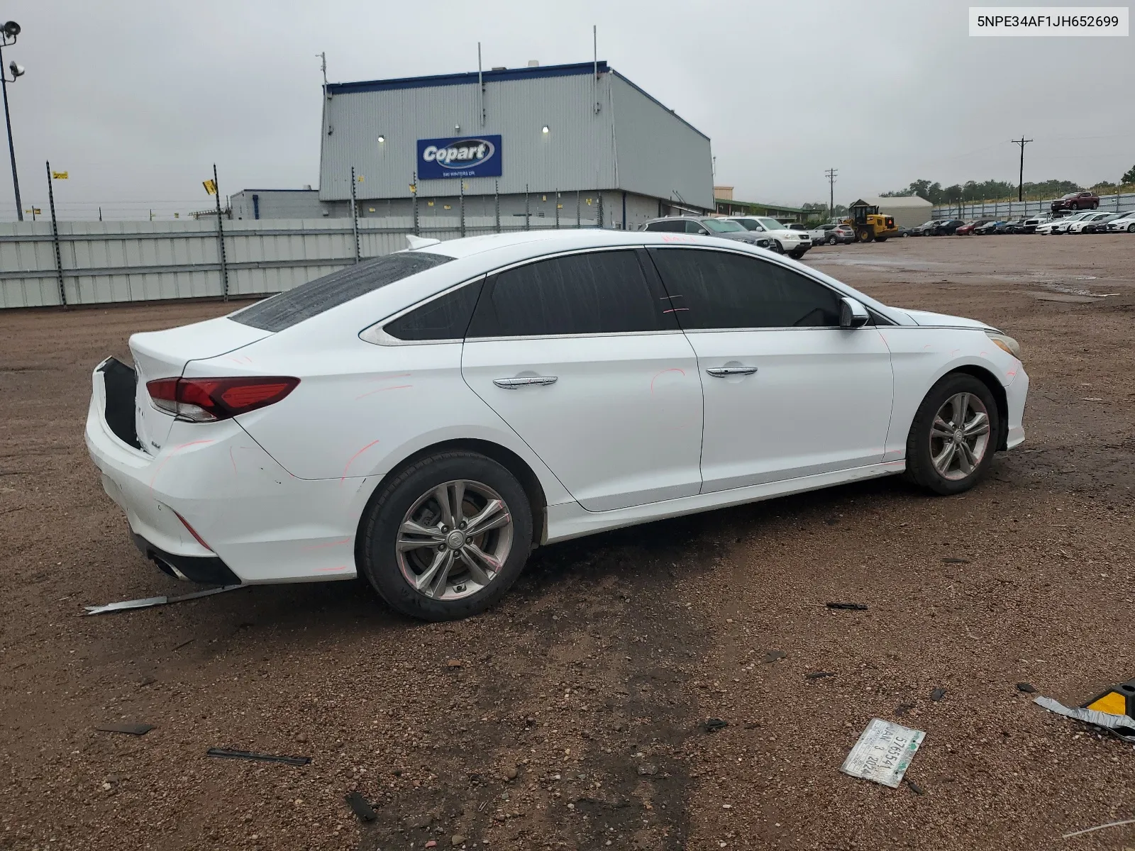 5NPE34AF1JH652699 2018 Hyundai Sonata Sport