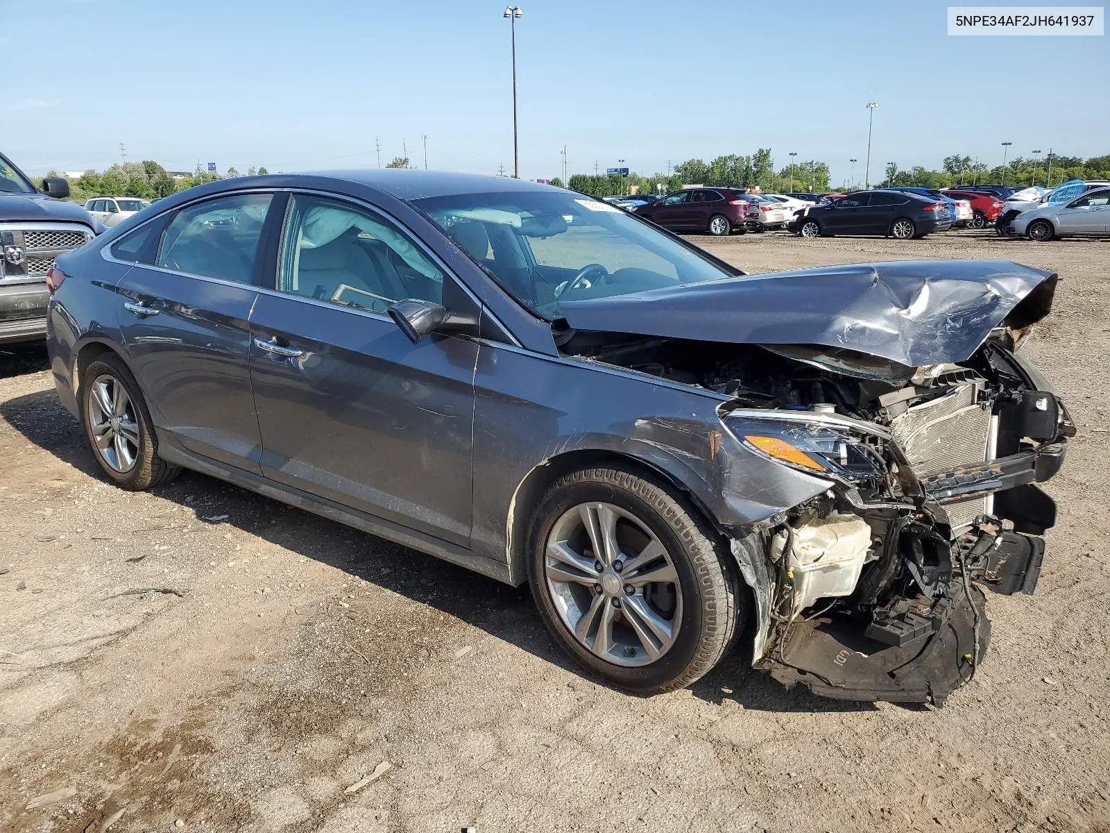 5NPE34AF2JH641937 2018 Hyundai Sonata Sport