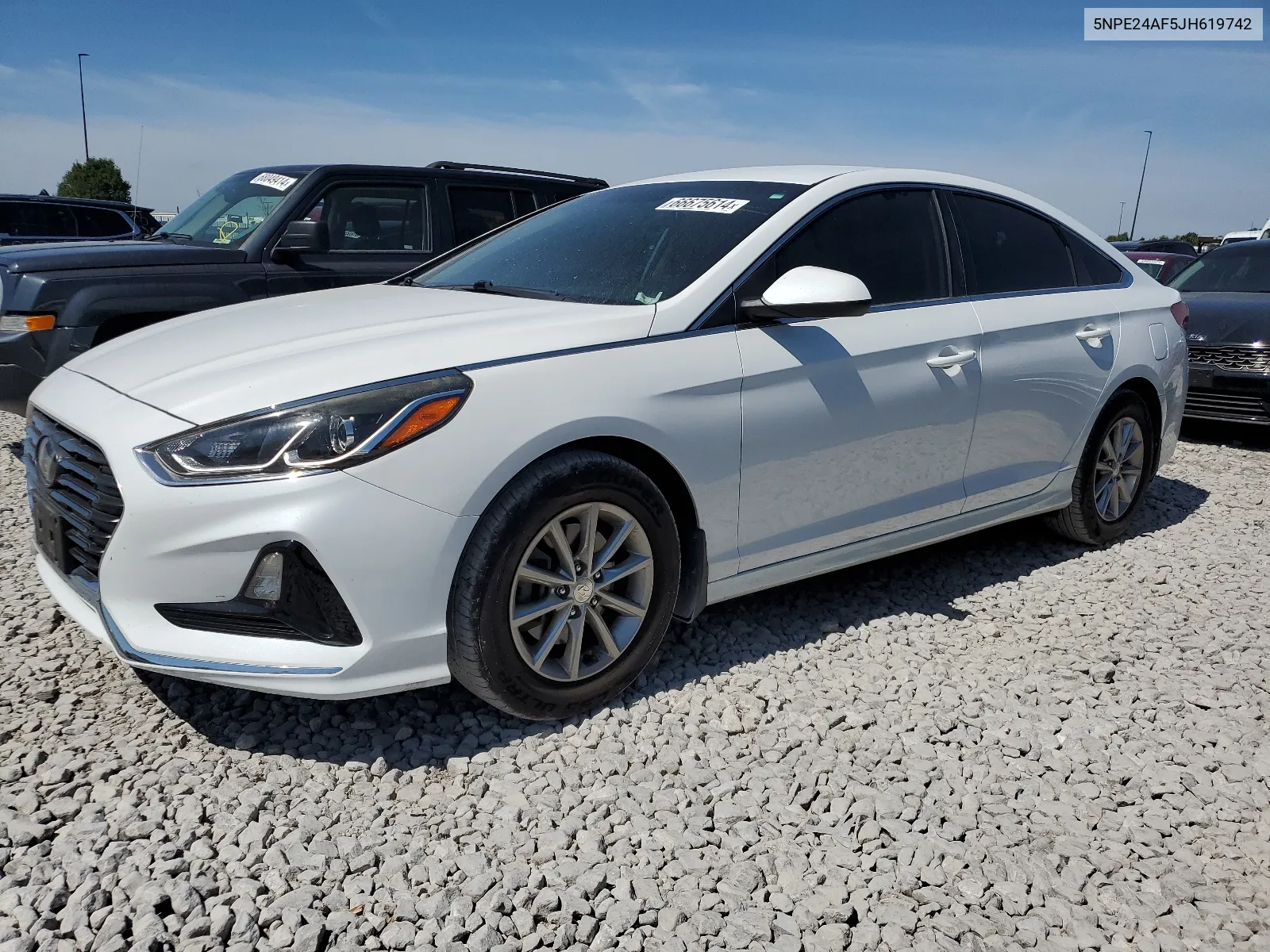 5NPE24AF5JH619742 2018 Hyundai Sonata Se