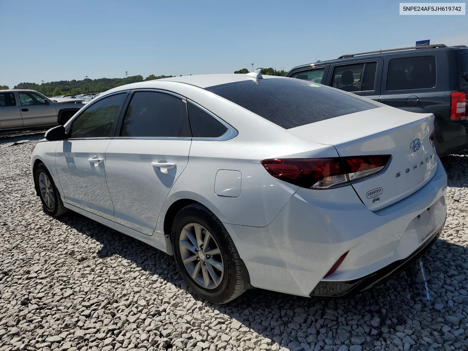 5NPE24AF5JH619742 2018 Hyundai Sonata Se