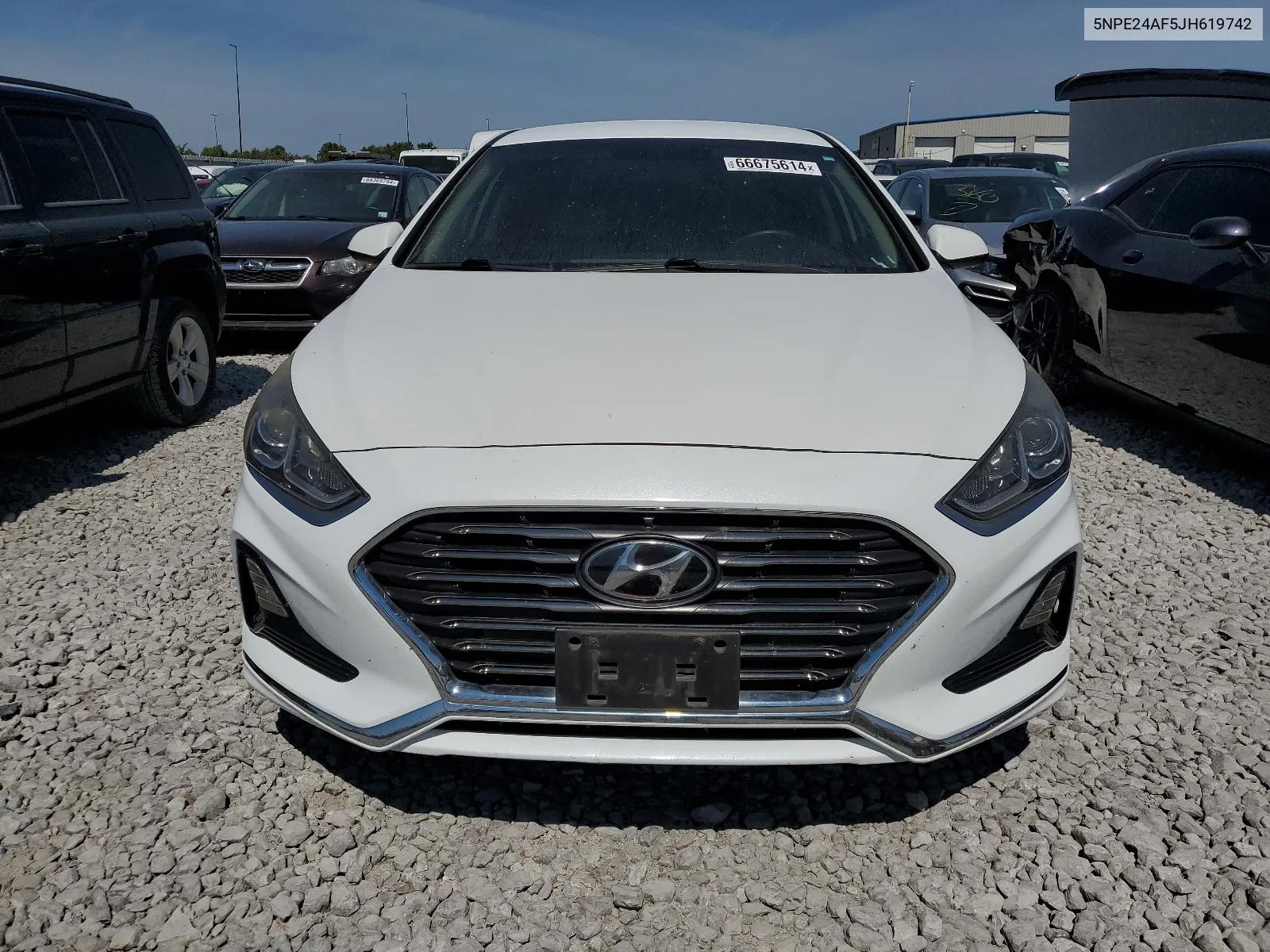 5NPE24AF5JH619742 2018 Hyundai Sonata Se