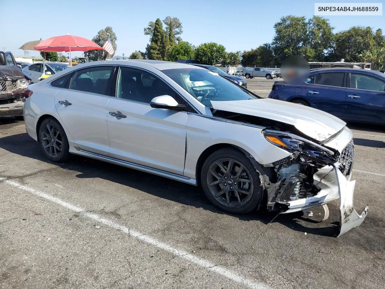 2018 Hyundai Sonata Sport VIN: 5NPE34AB4JH688559 Lot: 66757184