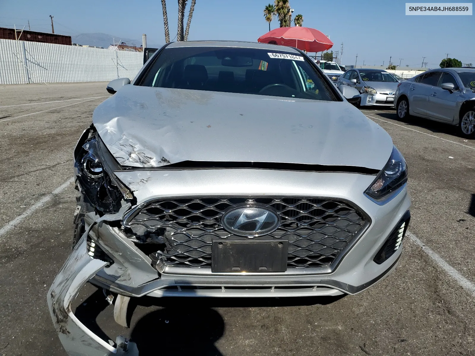 5NPE34AB4JH688559 2018 Hyundai Sonata Sport