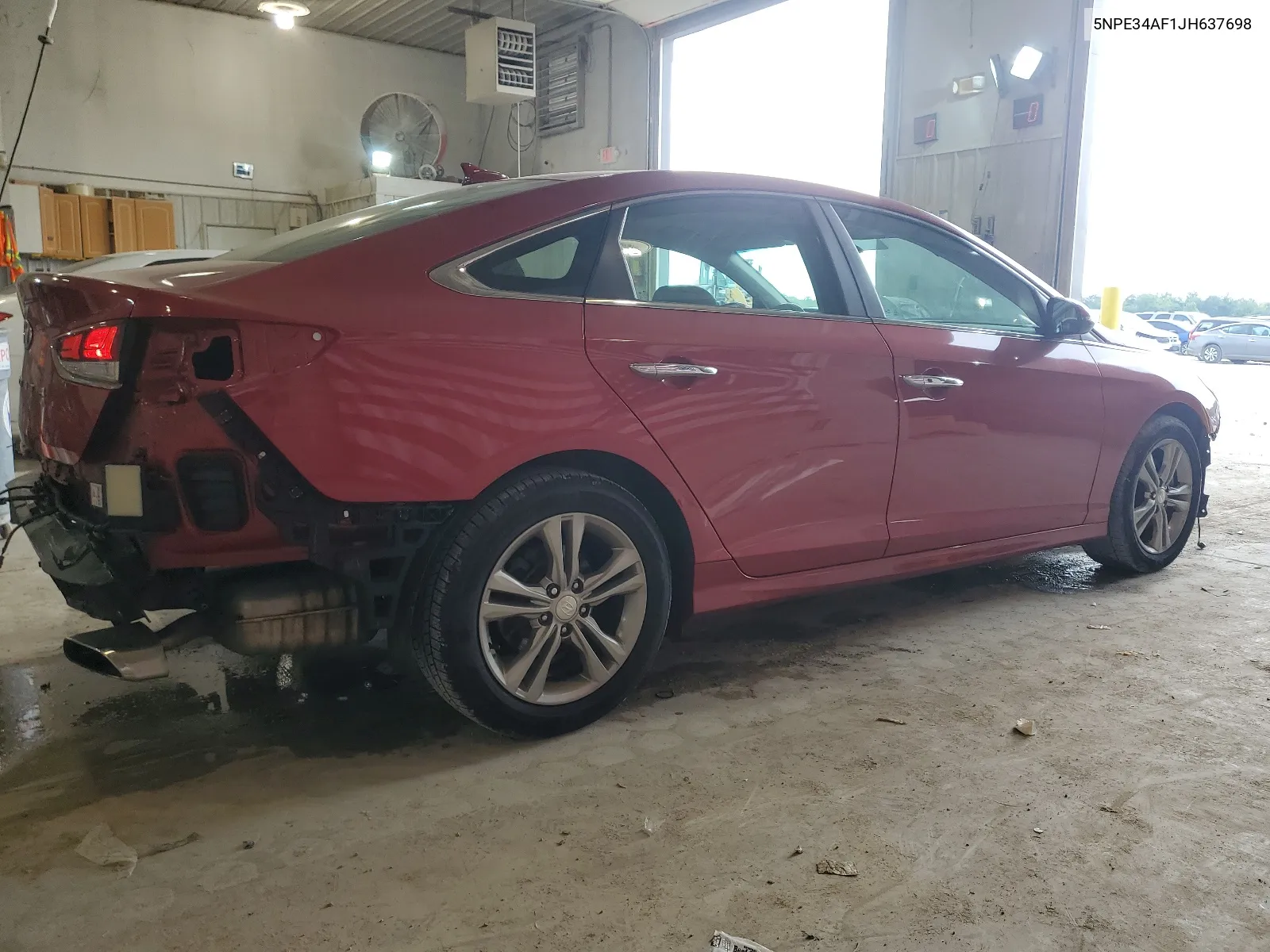 5NPE34AF1JH637698 2018 Hyundai Sonata Sport