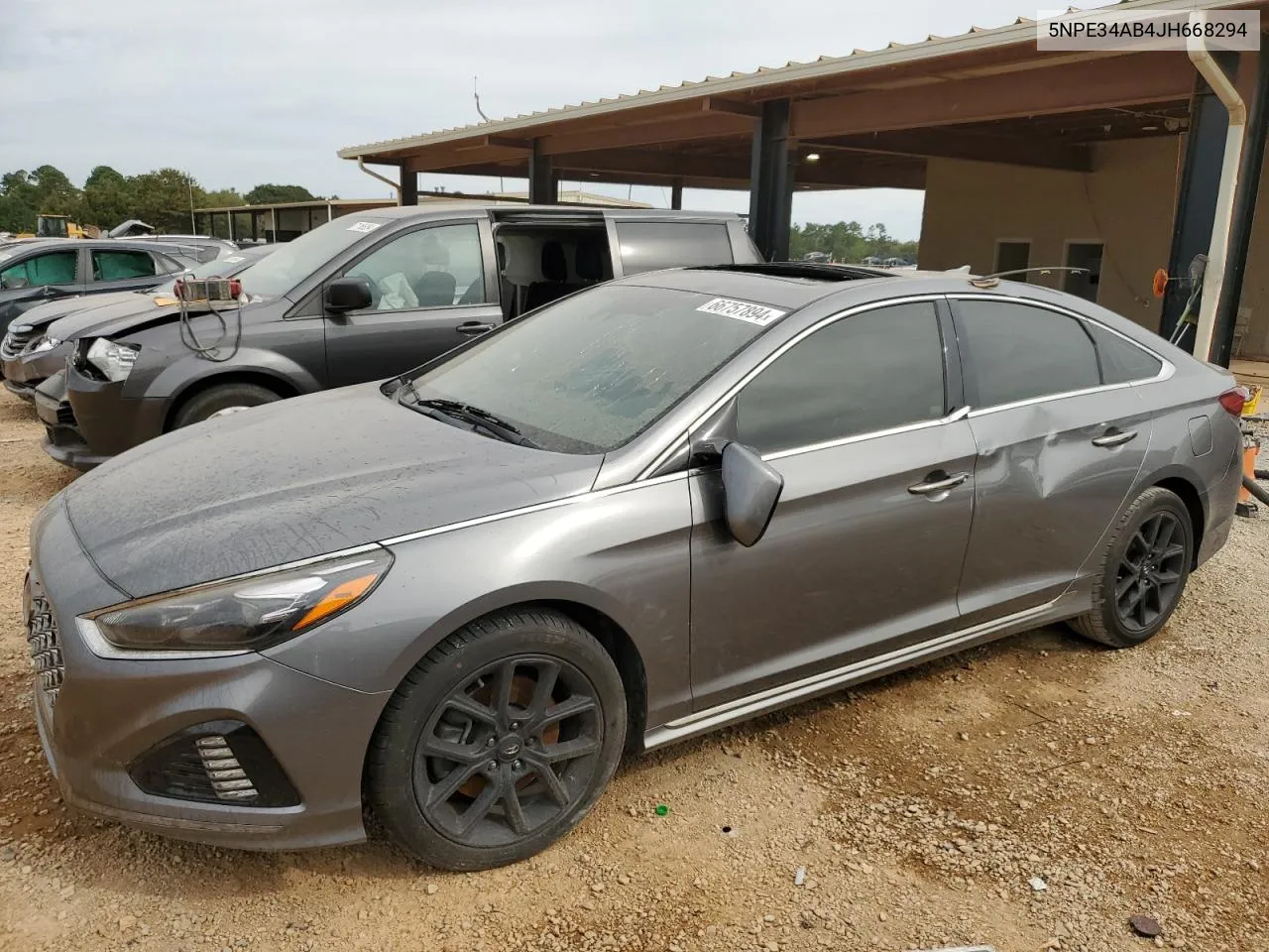 2018 Hyundai Sonata Sport VIN: 5NPE34AB4JH668294 Lot: 66757894